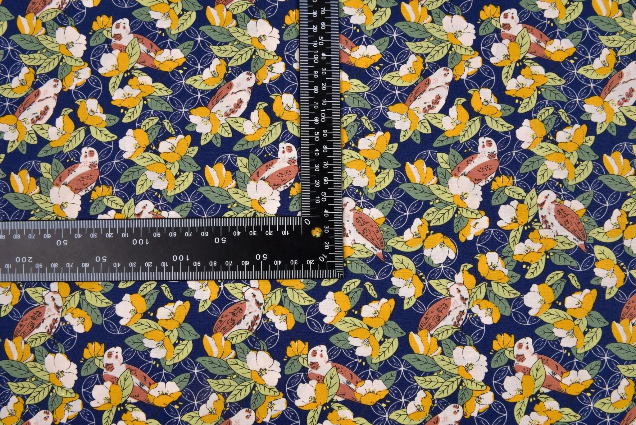 100% Cotton Loom Line  Birds Paradise Fabric - 149