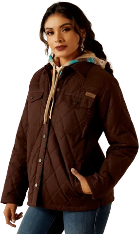 Ariat Women's Mole Grizzly Quilted Barn Jacket