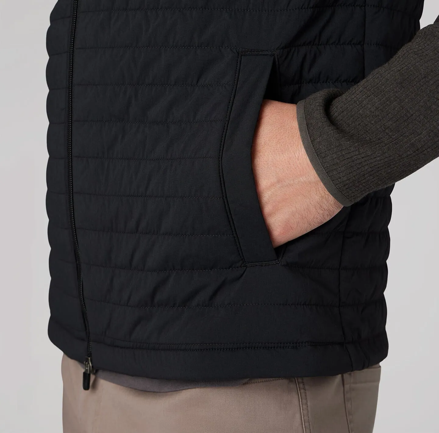 Bandon PrimaLoft Quilted Hybrid Full-Zip Jacket