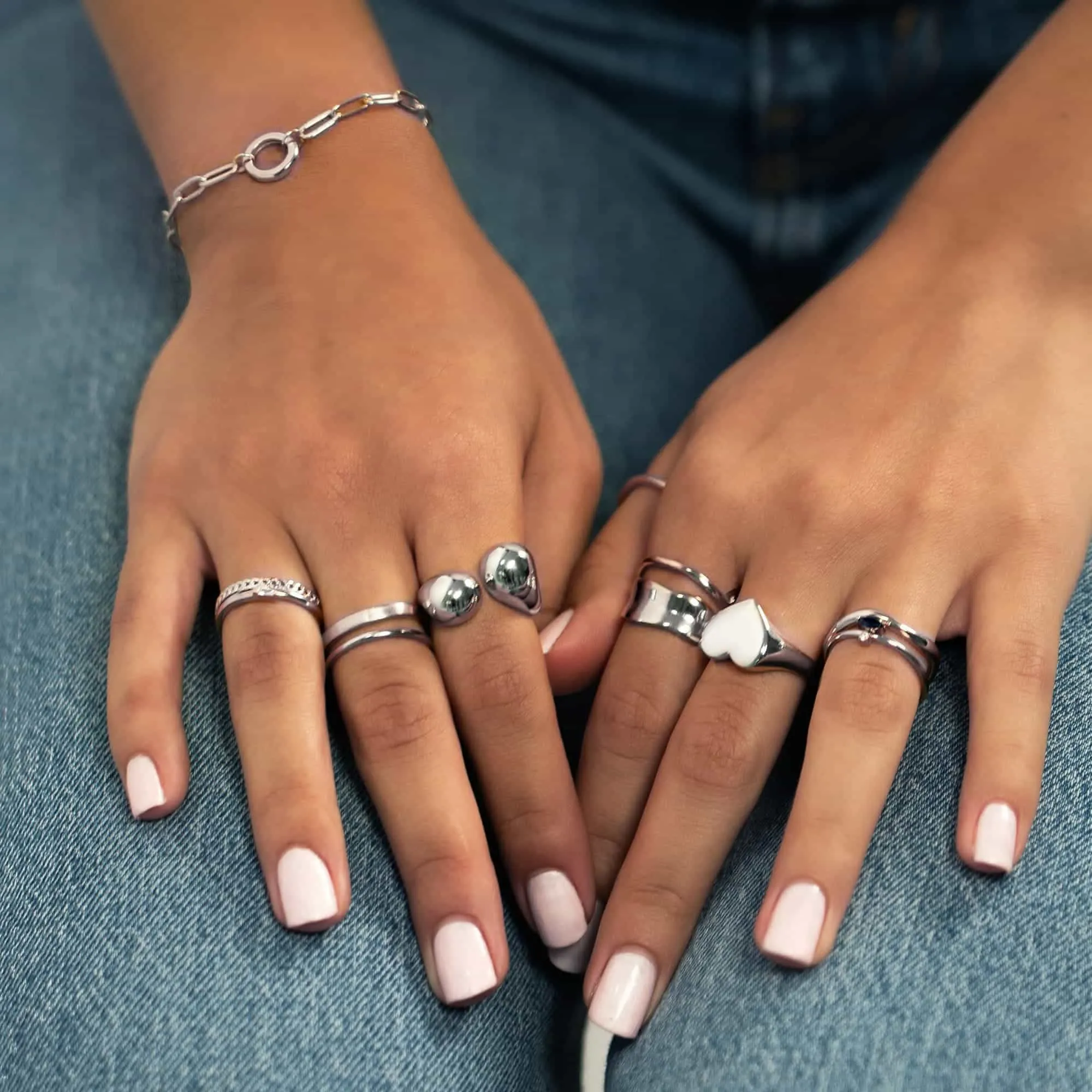 Bold Heart Signet Ring