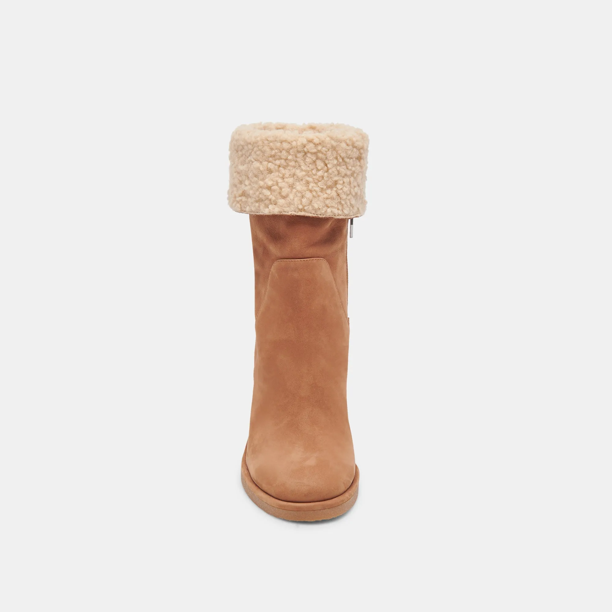 CADDIE PLUSH BOOTS PRALINE NUBUCK