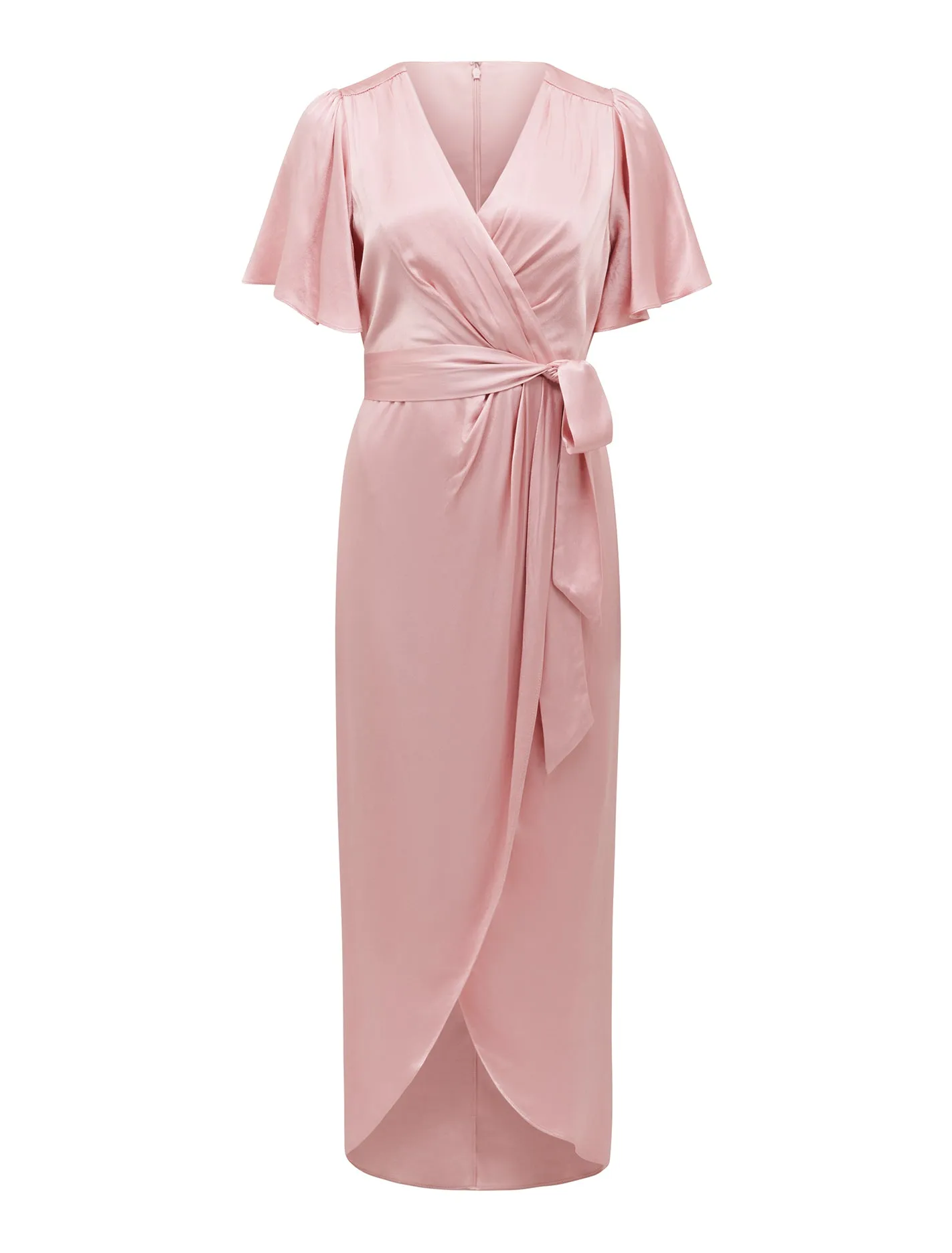 Carolina Satin Midi Dress