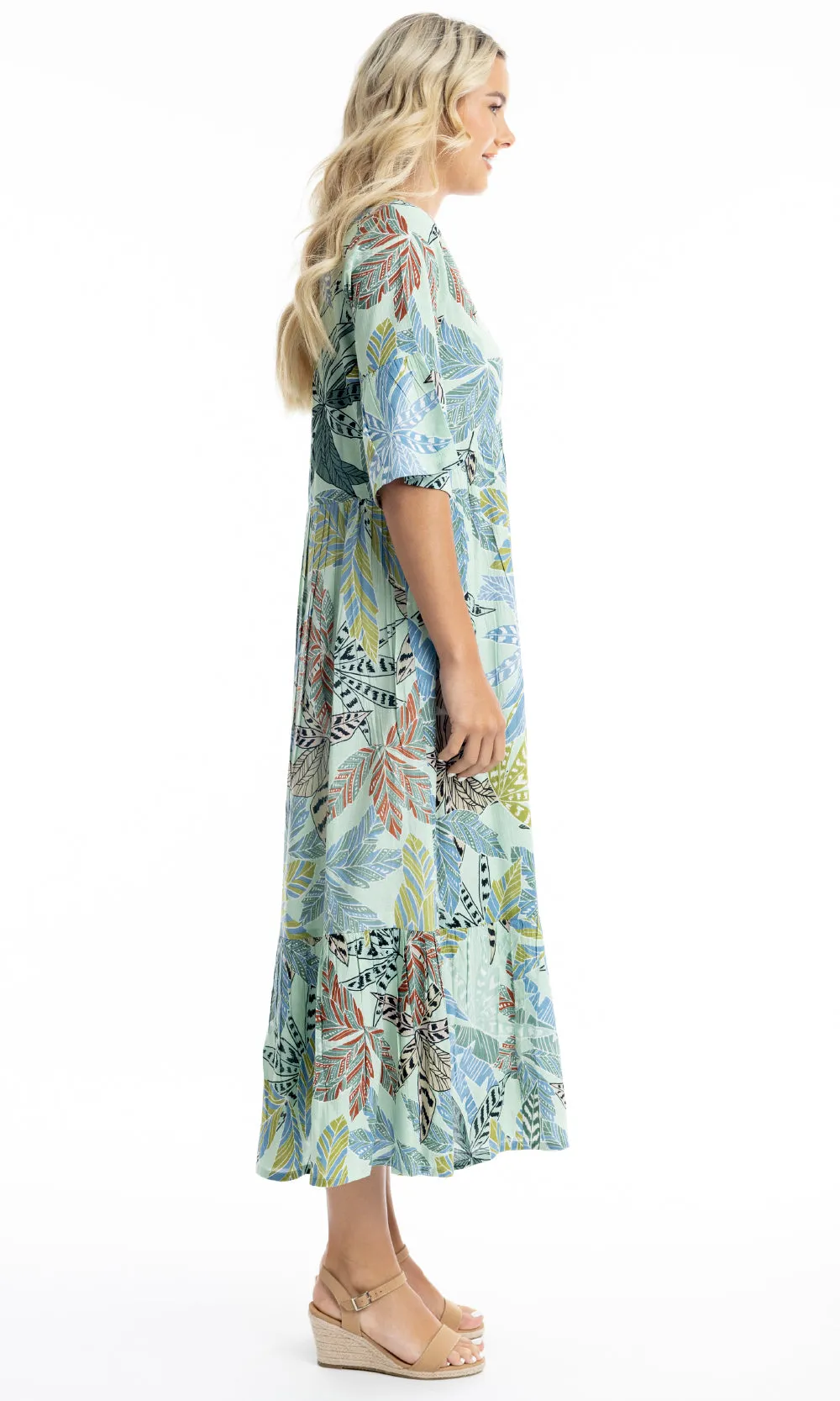 Cotton Dress Peak Maxi Fitzroy