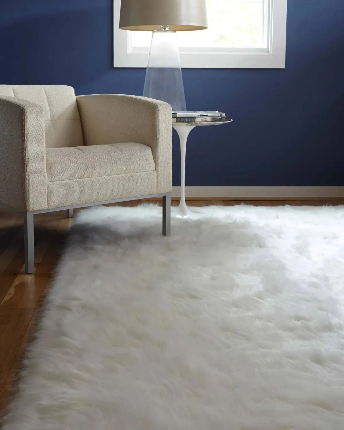 Danso Shag DA-04 Ivory Rug