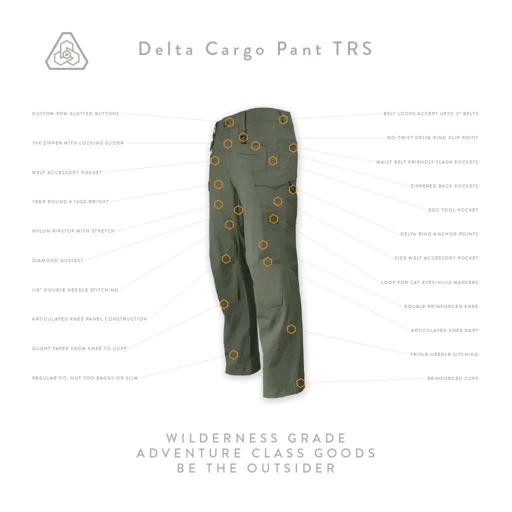 Delta Cargo Pant TRS - Transitional Field Green