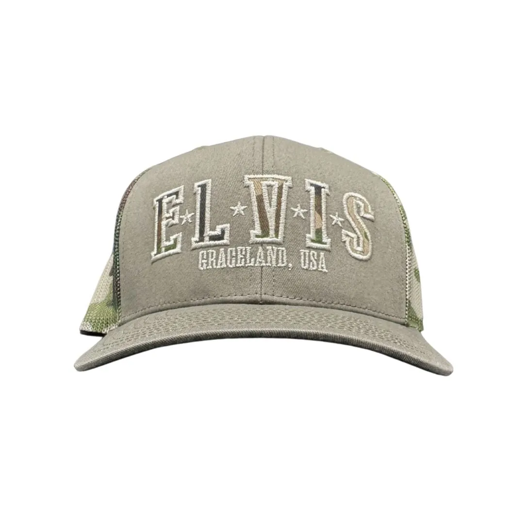 Elvis Graceland Camouflage Cap