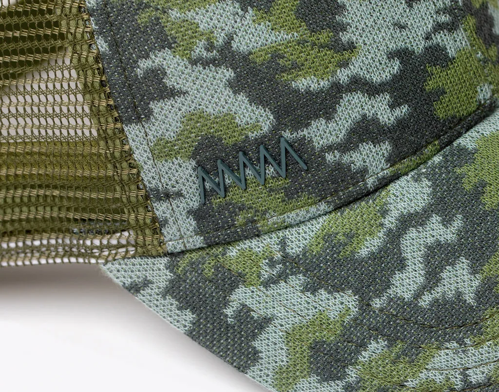 Green Camo Mesh Hero Cap