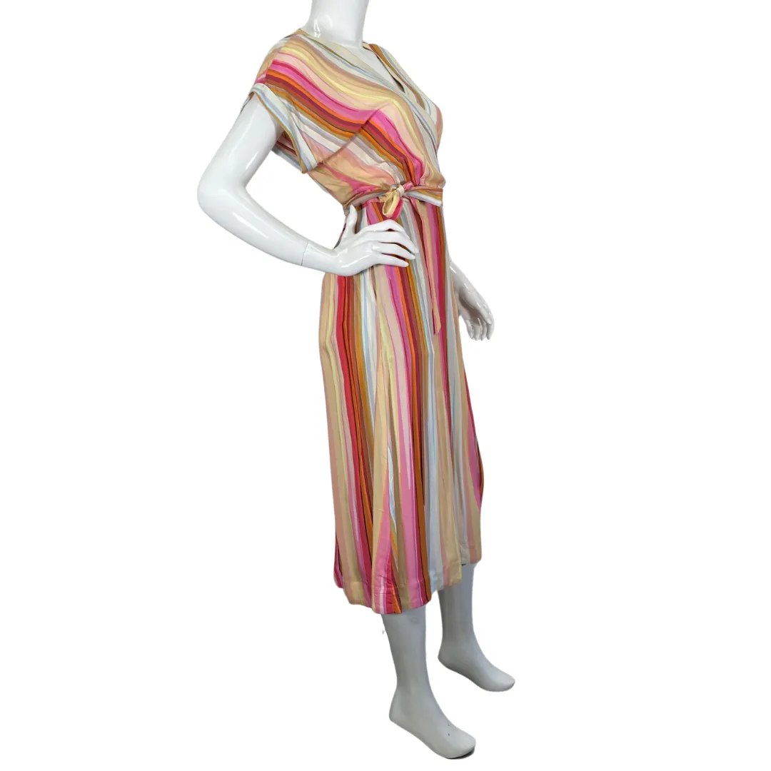 Liverpool Rainbow Wrap Maxi Dress