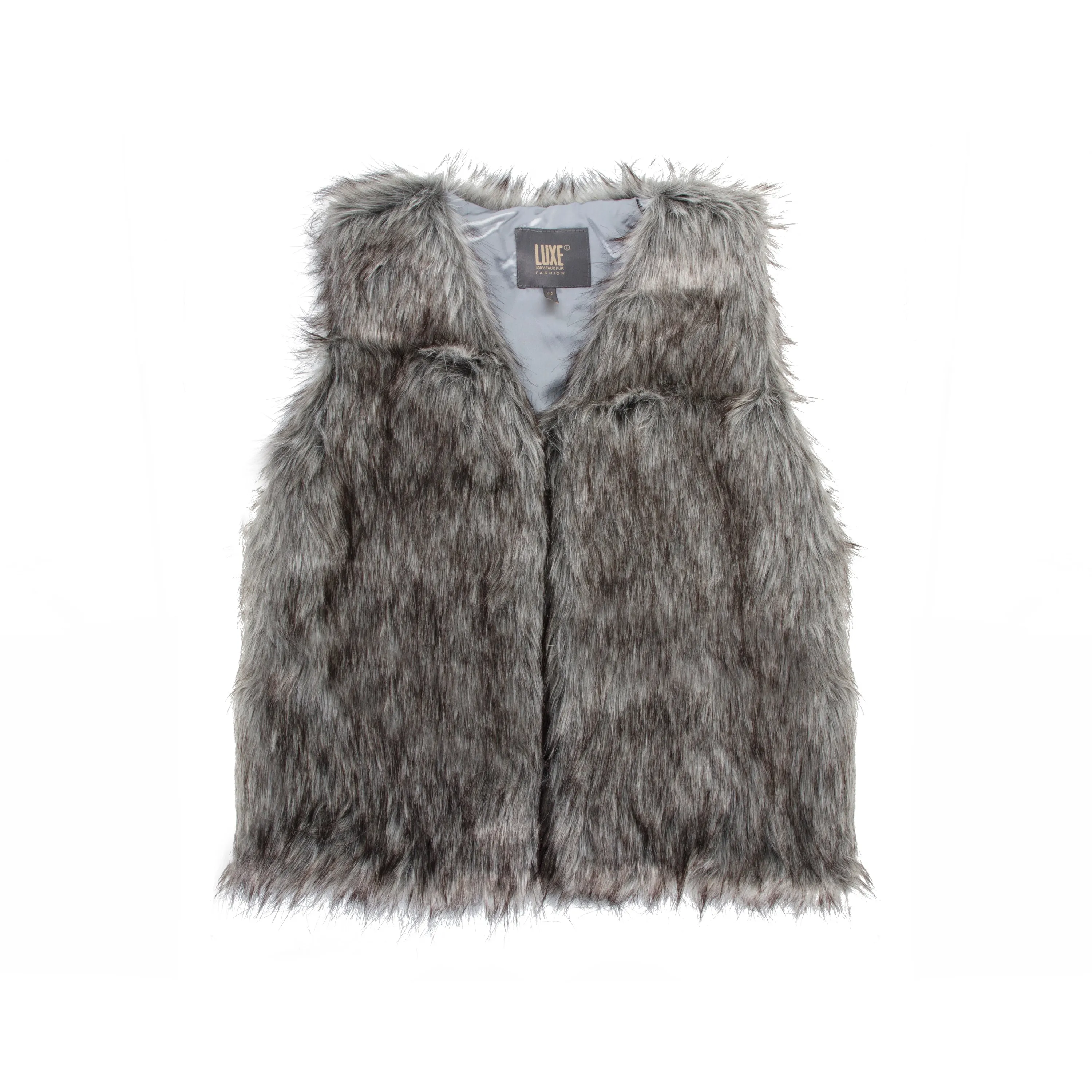 Luxe Fashion Classic Faux Fur Women Vest-1-Piece