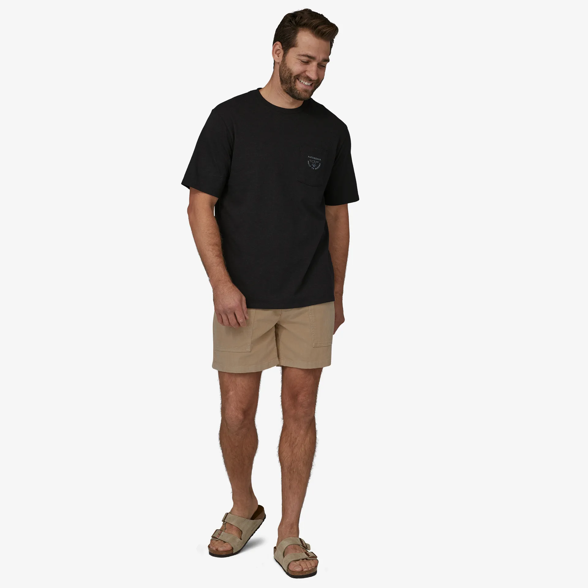 Men's Organic Cotton Cord Utility Shorts - 6"