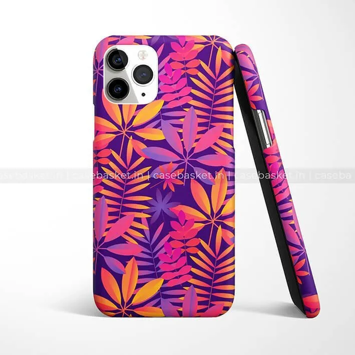 Neon Floral Phone Cover