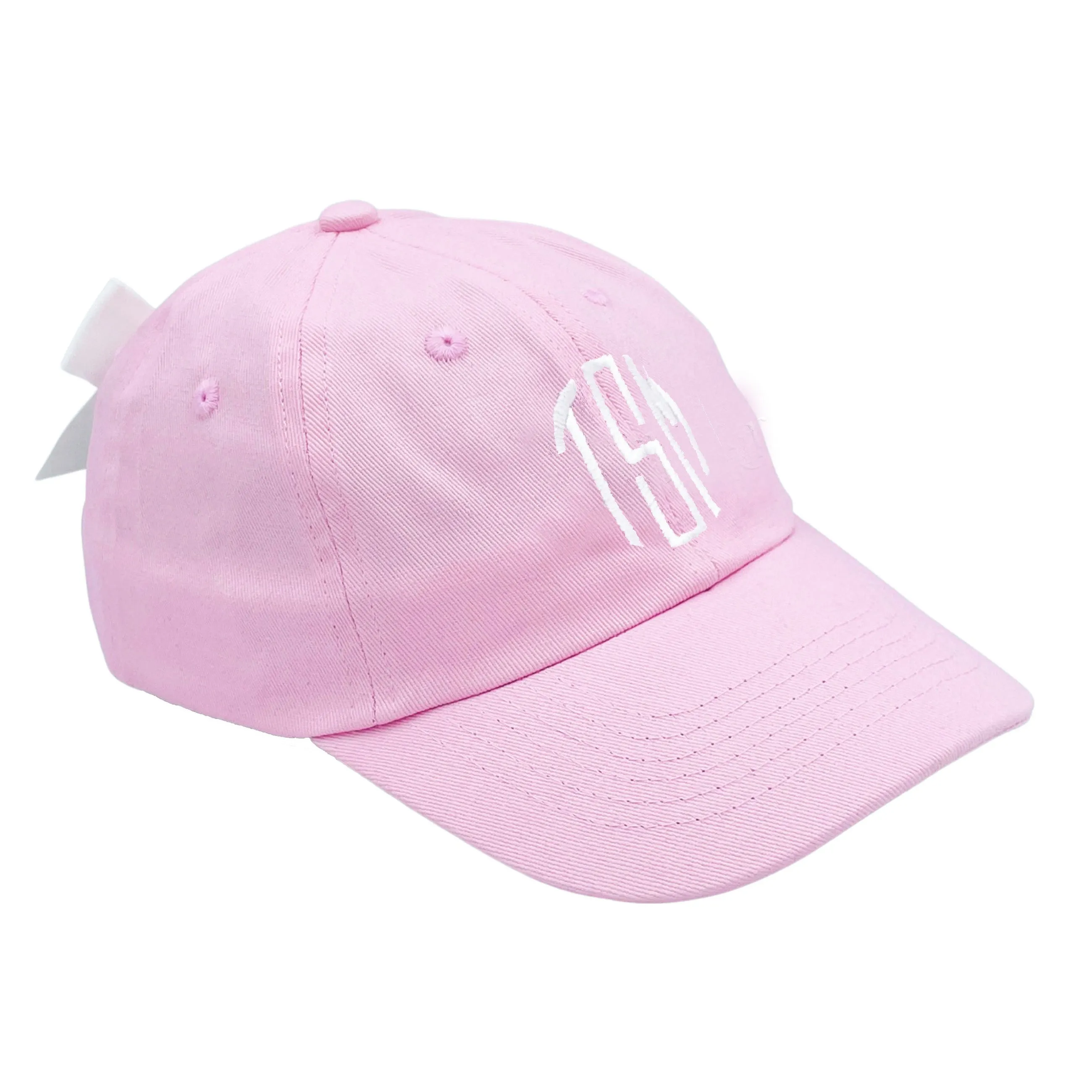 Palmer Pink Customizable Bow Baseball Hat