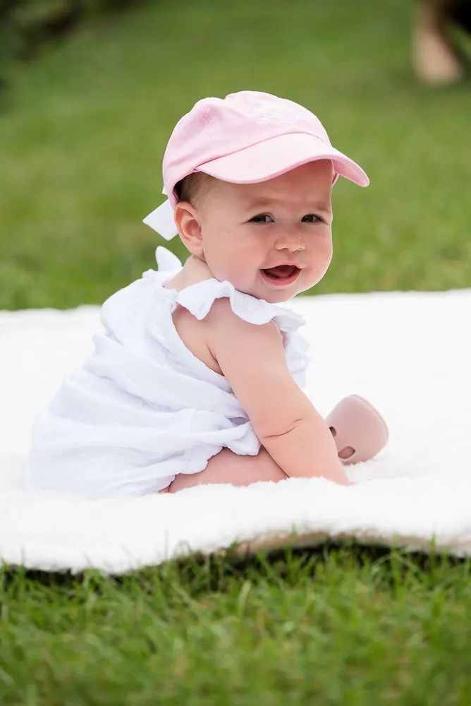 Palmer Pink Customizable Bow Baseball Hat