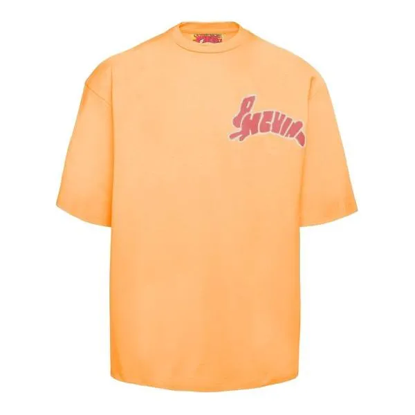 Pharmacy Industry Vibrant Orange Graphic Crewneck Tee