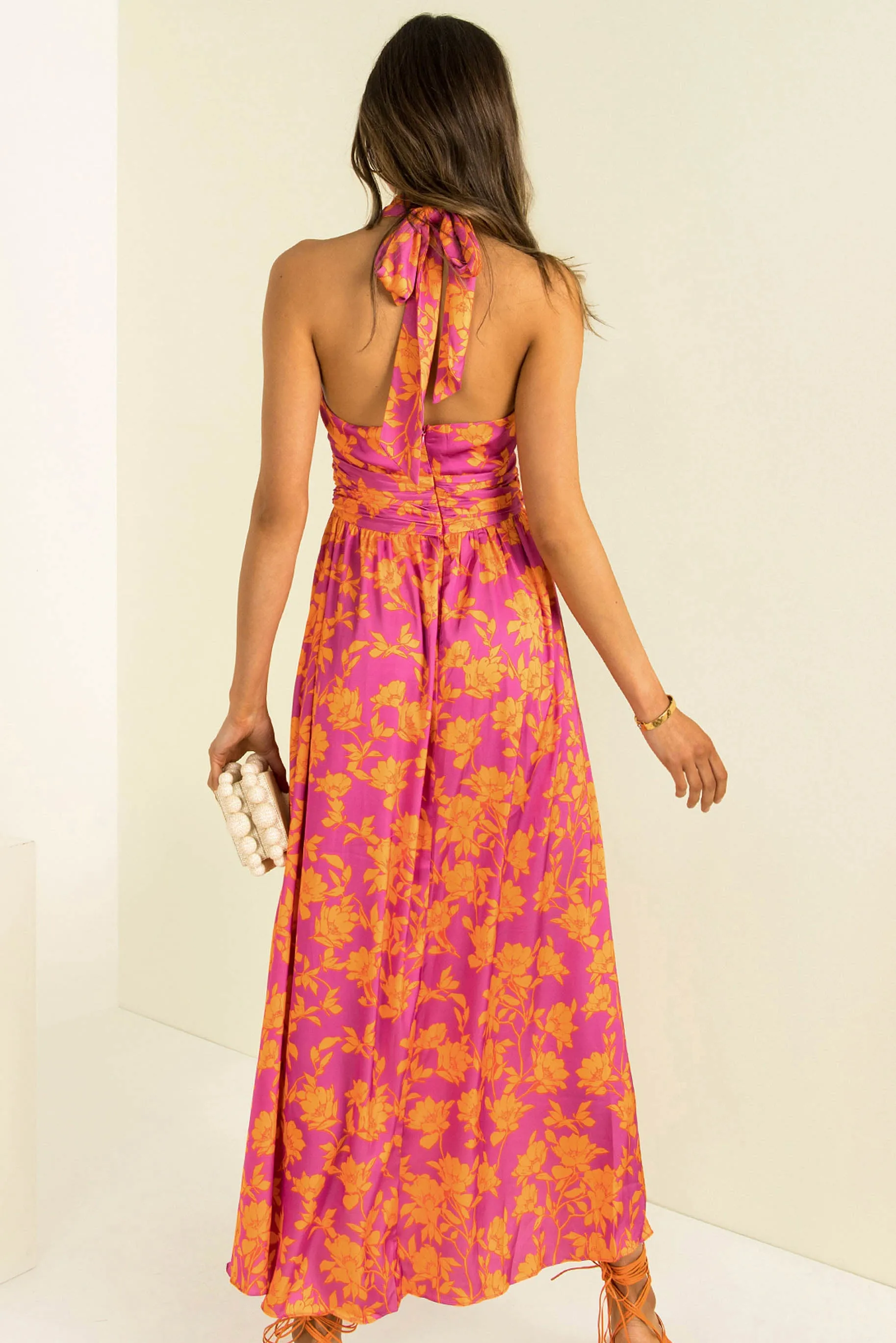 Rafael Dress / Magenta