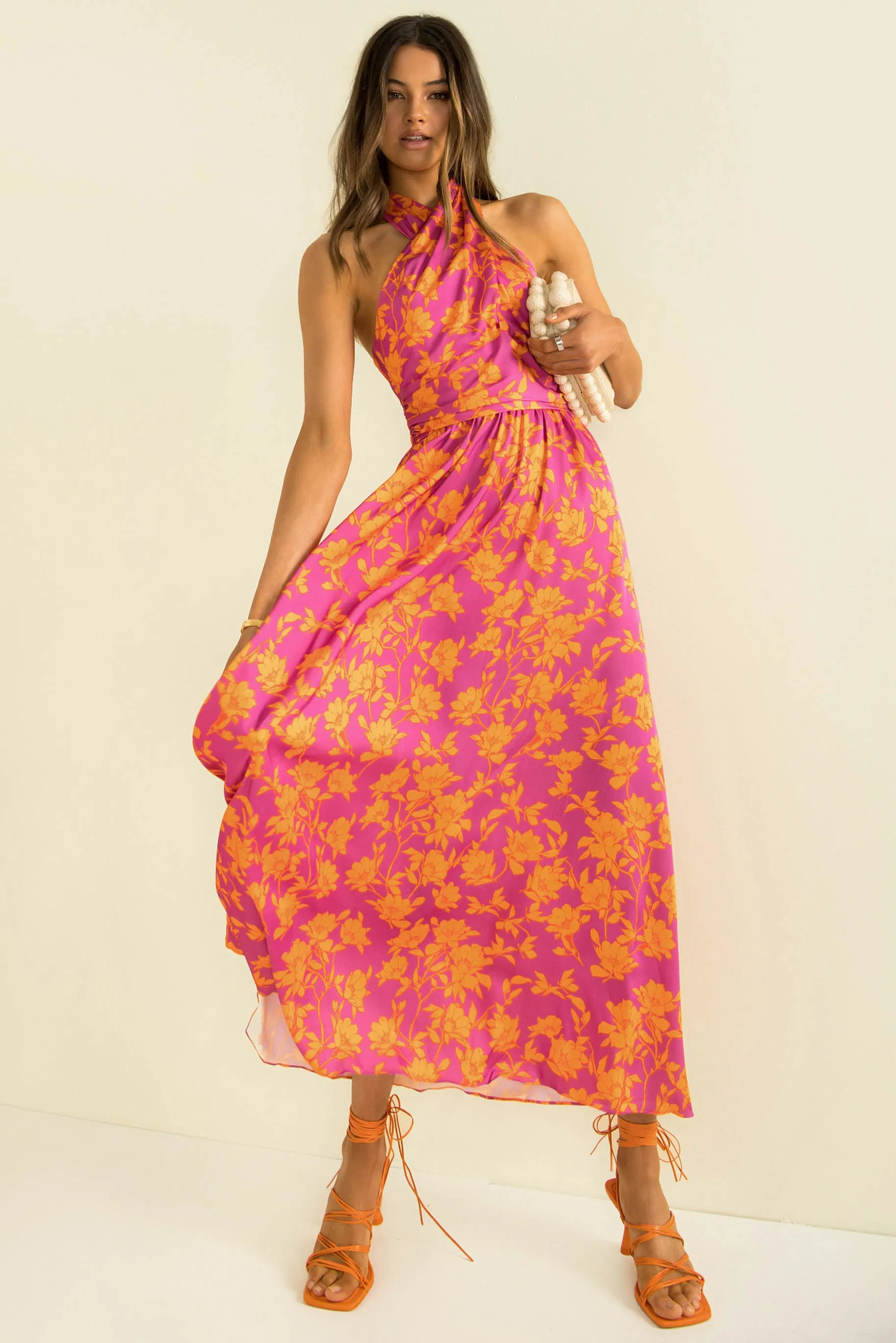 Rafael Dress / Magenta