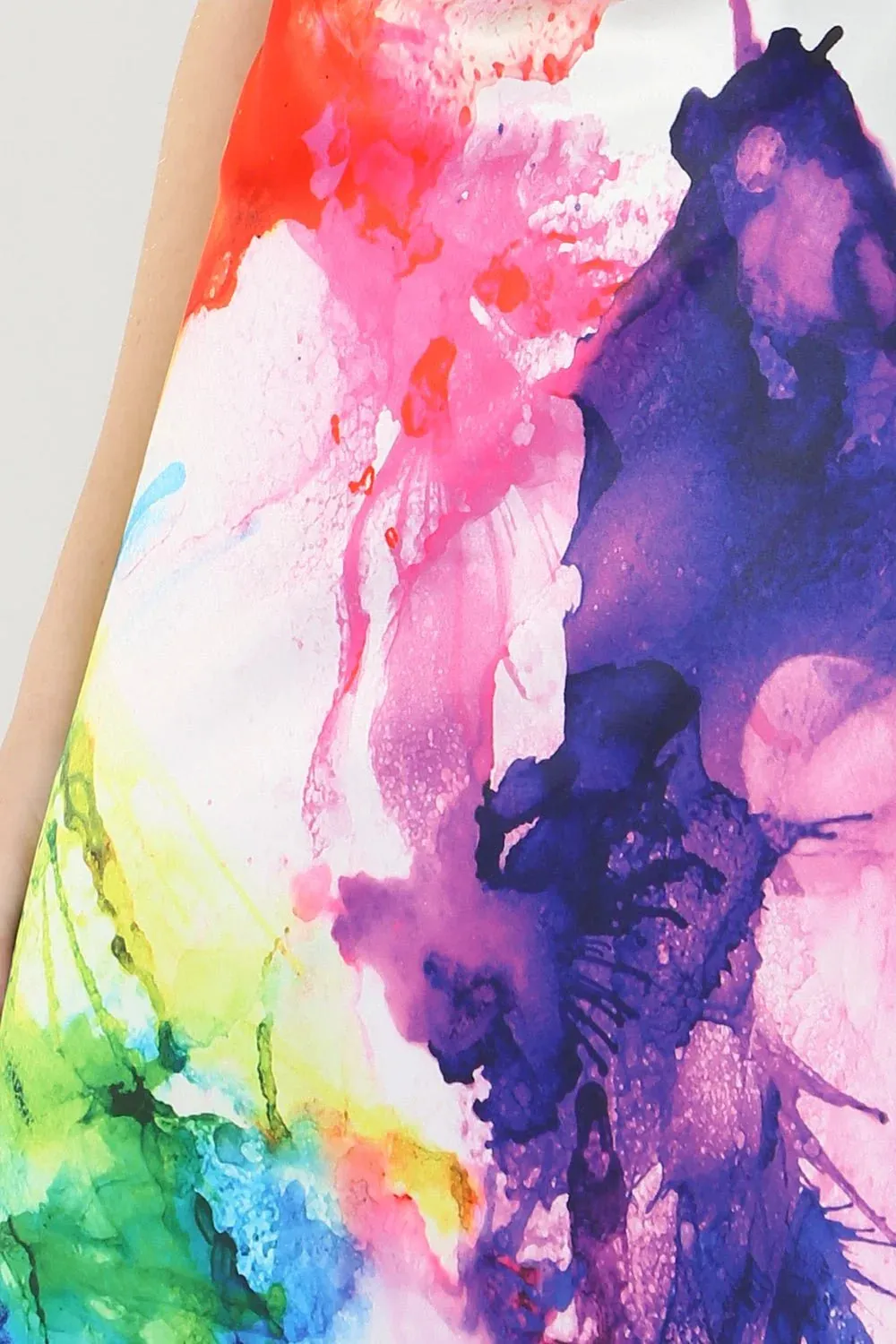 Rainbow Splash Dress