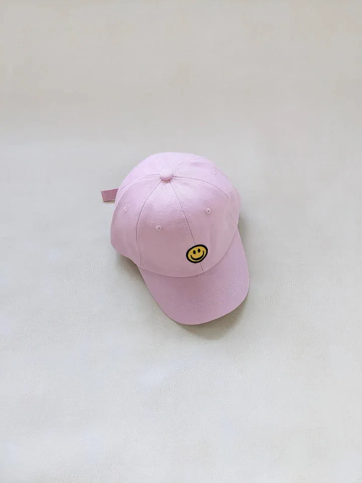 Smiley Embroidery Cap