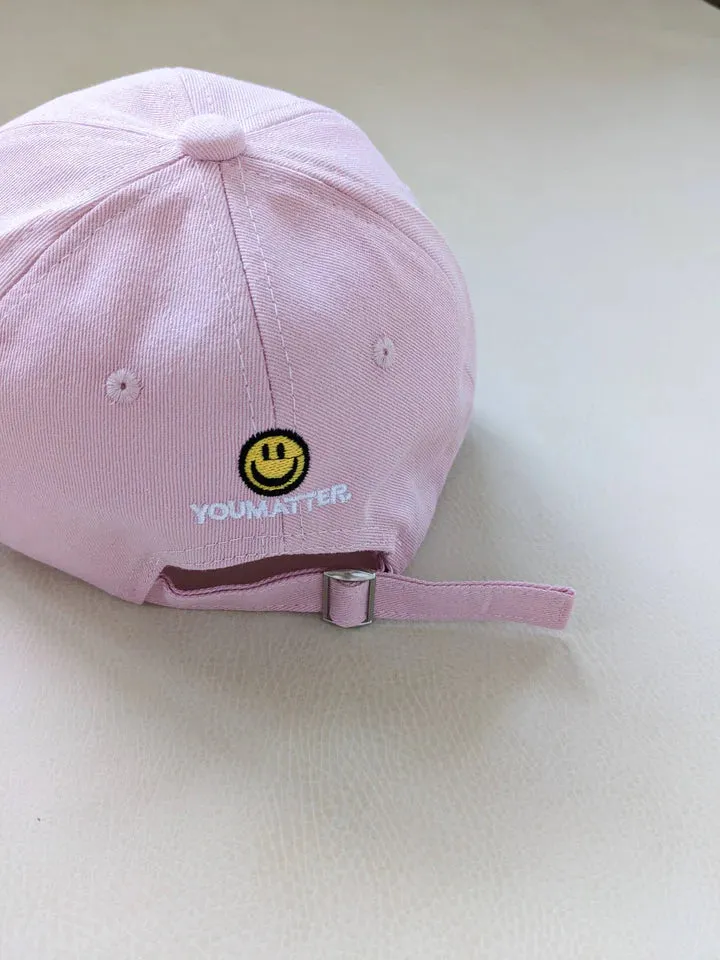 Smiley Embroidery Cap