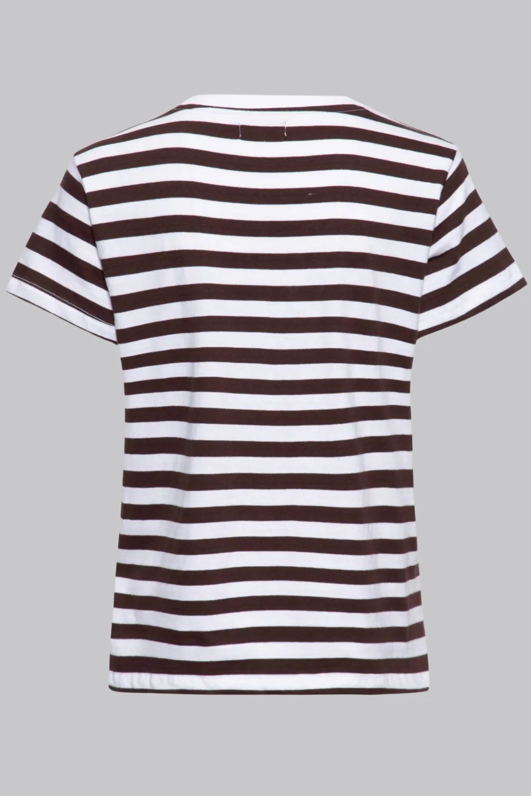 Striped Shirt Speed Queens - Brown & White (Ladies Fit)