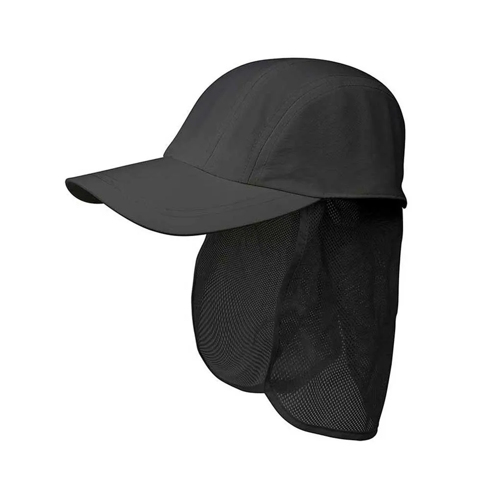 Taslon UV 5 Panel Cap with Mesh Tuck Away Flap