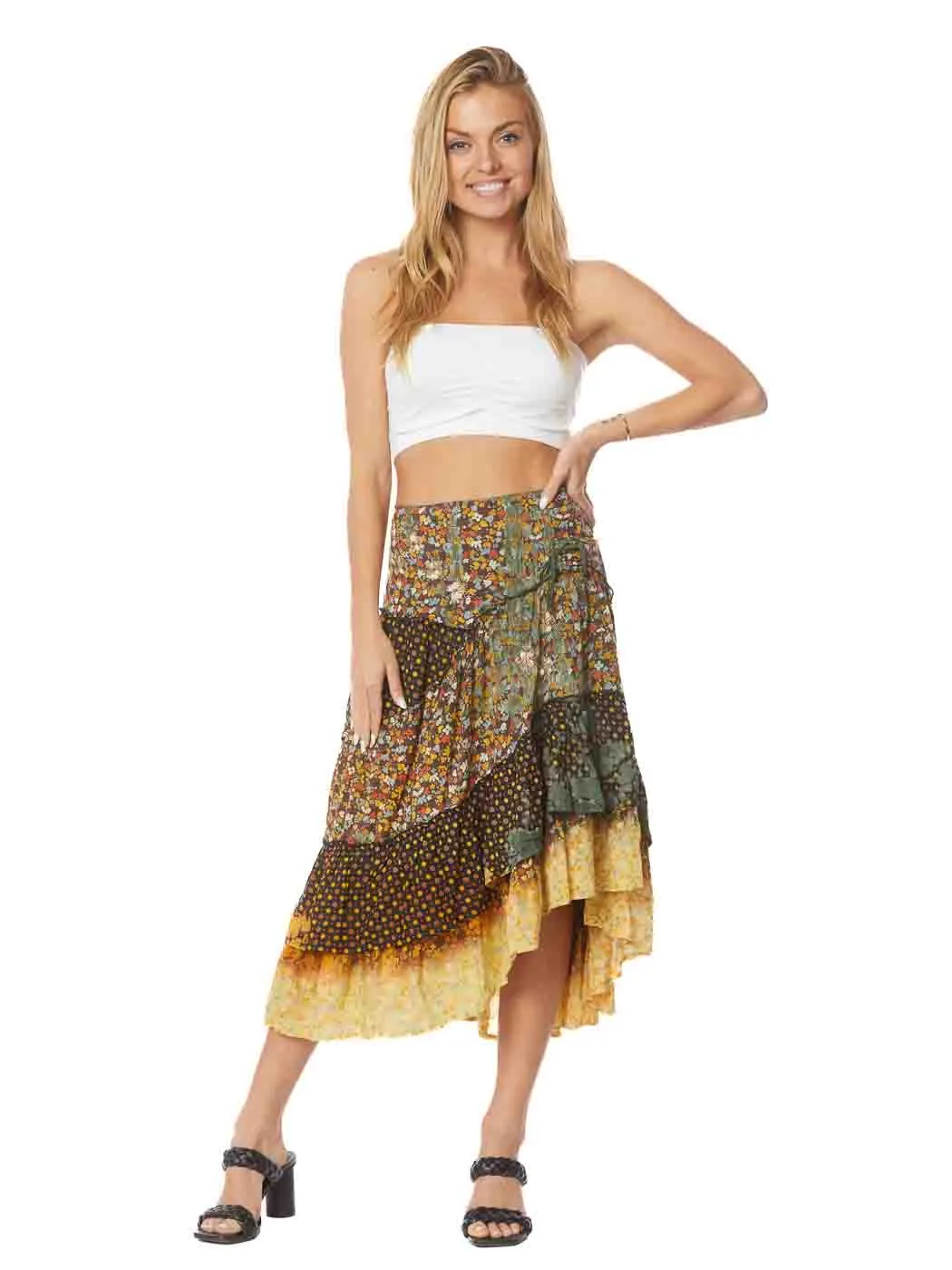 Tianello "Real Love" Cotton "Tango" Skirt