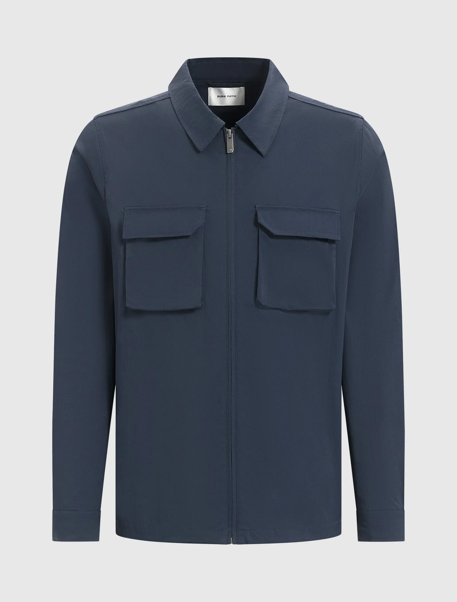 Utility Cargo Shirt | Navy