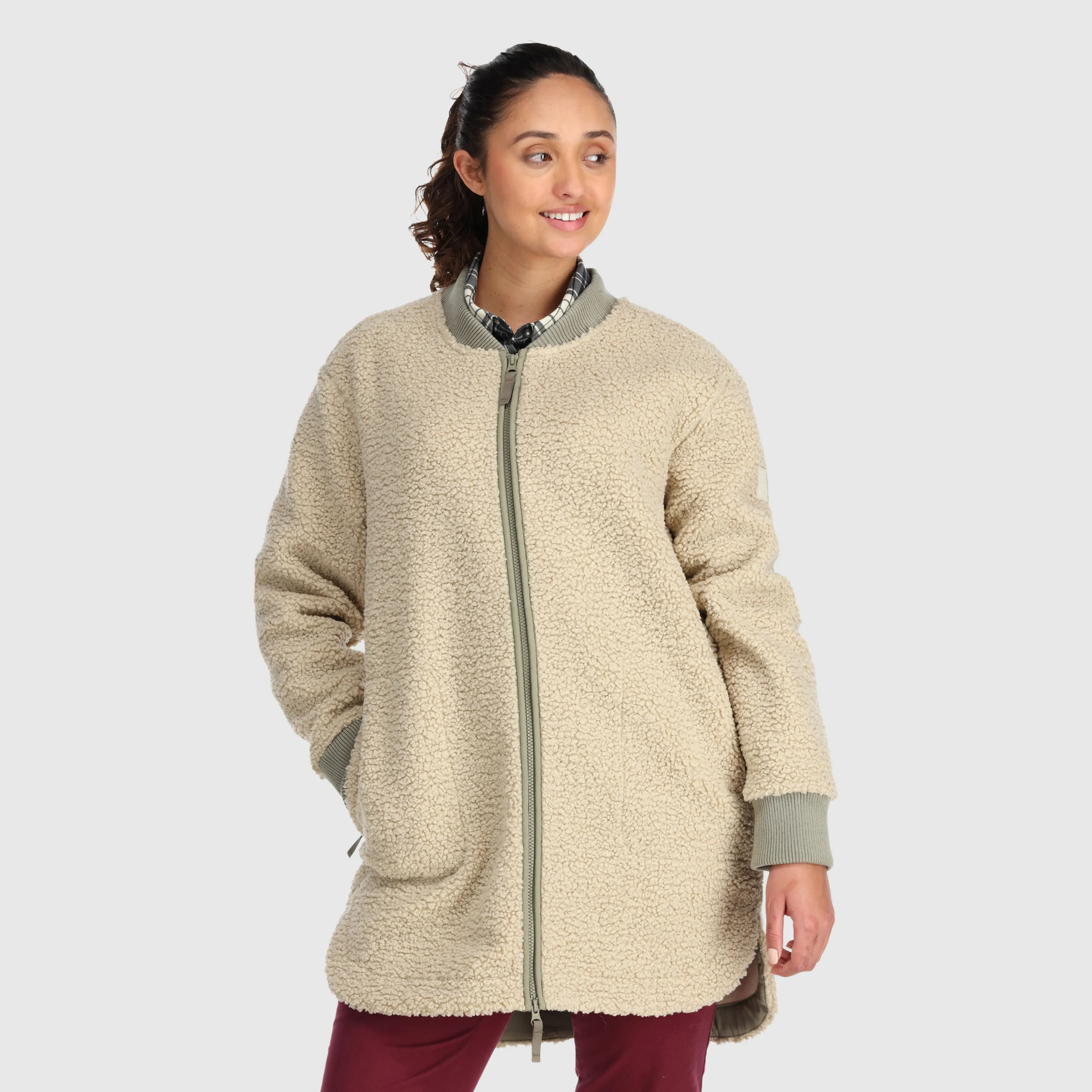 Women's Juneau Sherpa Fleece Coat - Final Sale