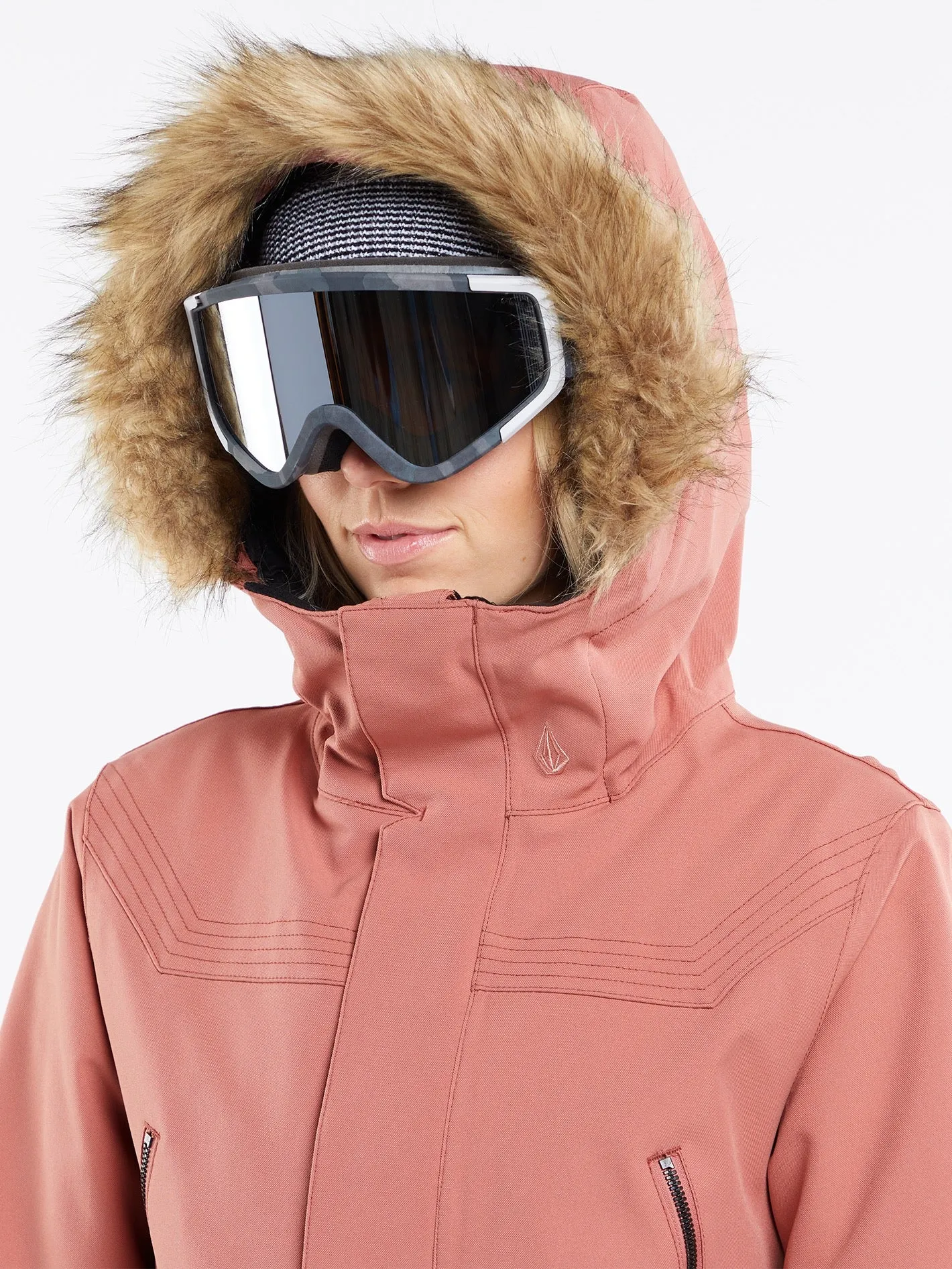 Womens Shadow Insulated Jacket - Earth Pink