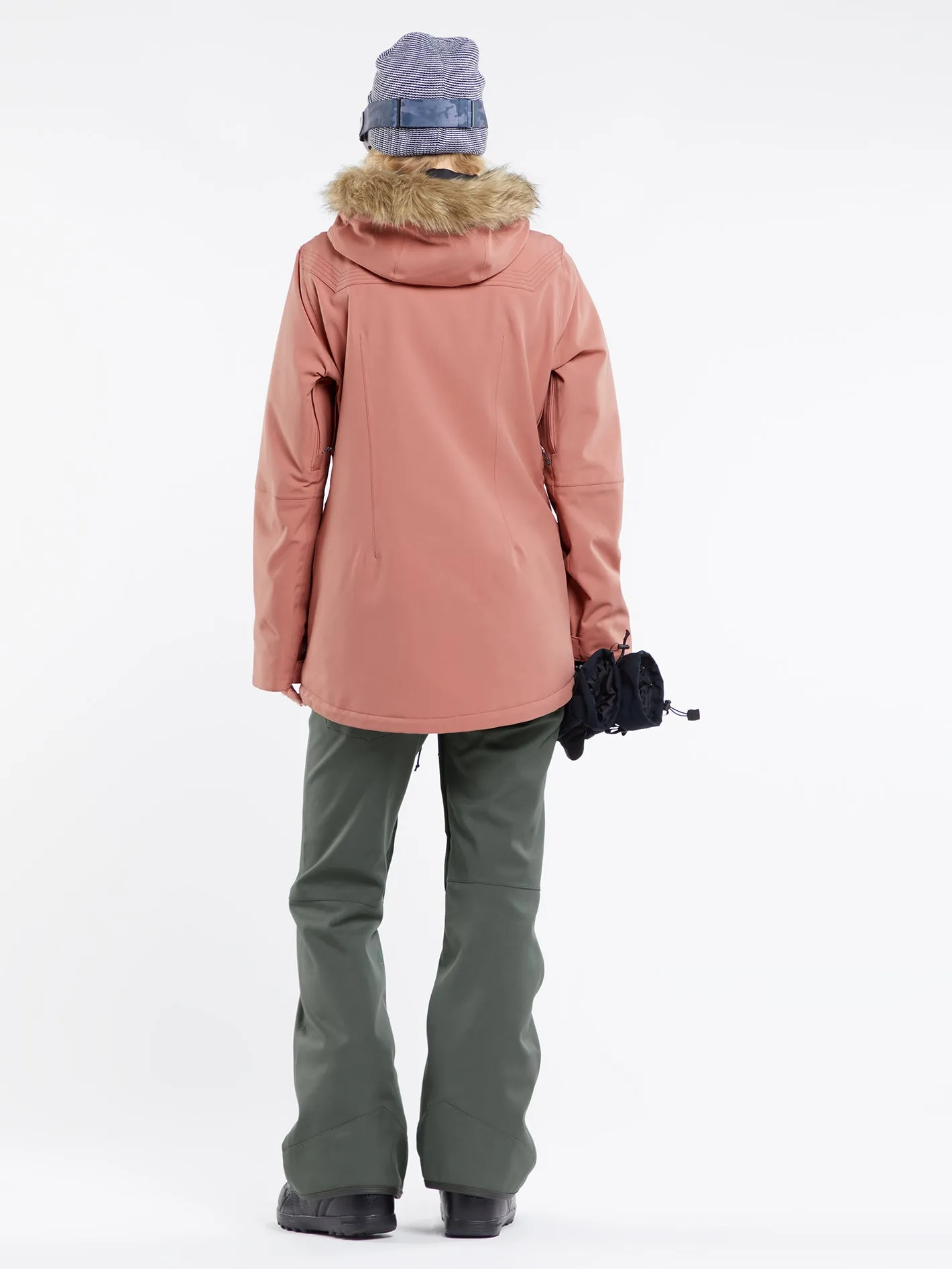 Womens Shadow Insulated Jacket - Earth Pink