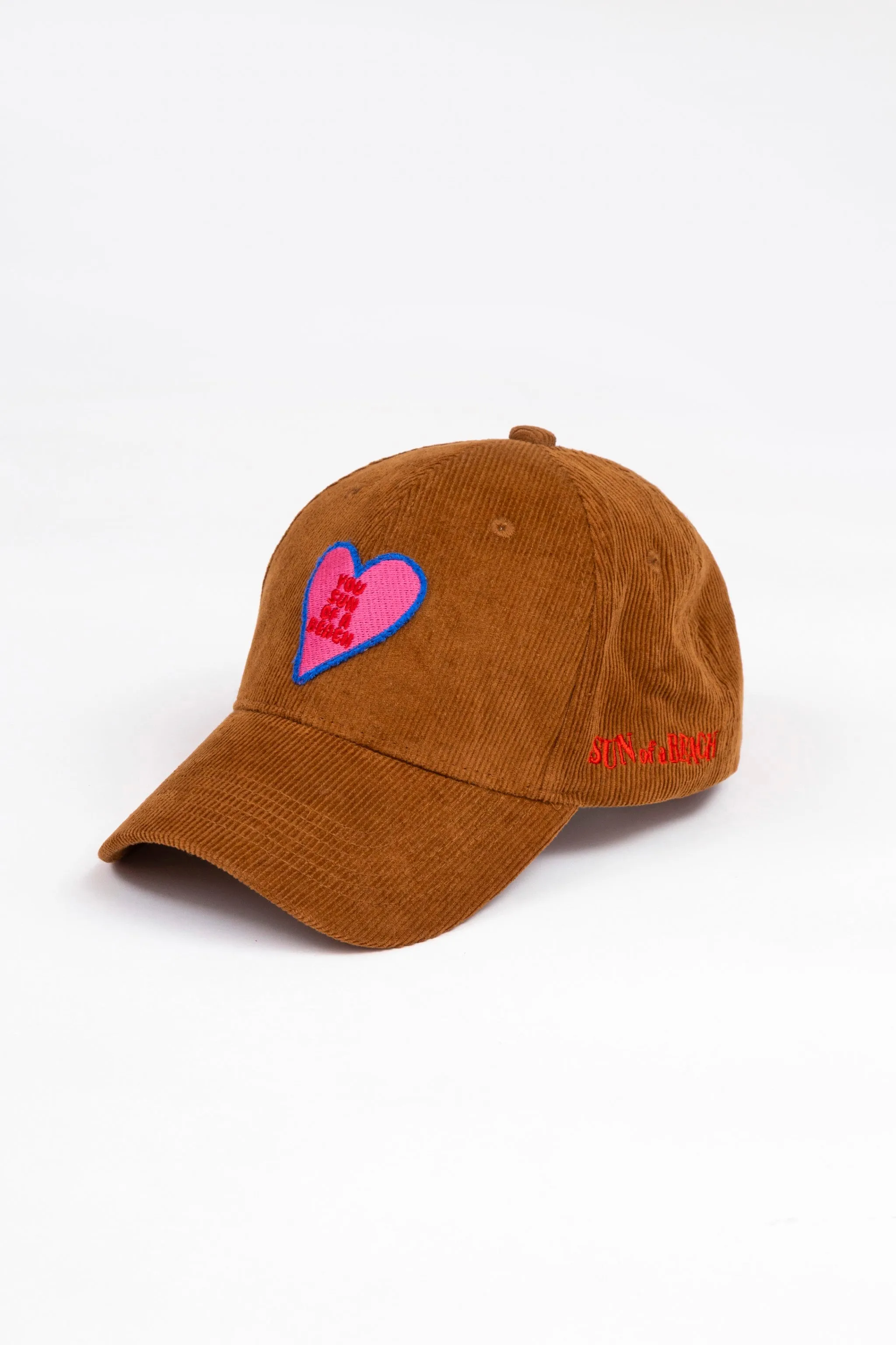 You Sun of a Beach Brown Corduroy | Baseball Cap